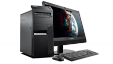 Desktop with Monitor