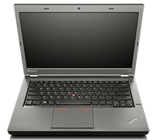 Lenovo Thinkpad T440p Laptop (open front view)