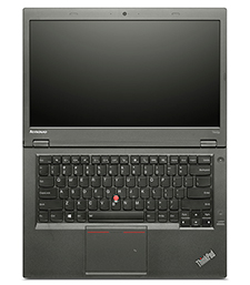 Lenovo Thinkpad T440p Laptop (open flat view)