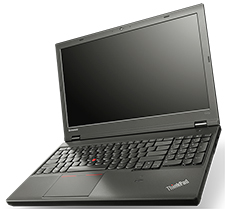 Lenovo Thinkpad T540p Laptop (right tilt view)