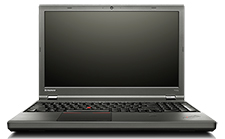 Lenovo Thinkpad T540p Laptop (open front view)